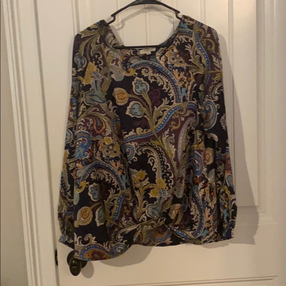 Satin blouse